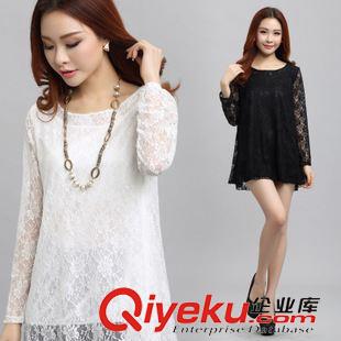 8.1 秋裝新款雪紡衫清新娃娃領(lǐng)假兩件套上衣 雪紡衫