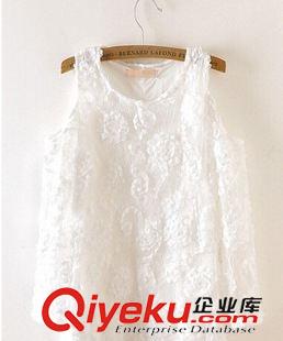 連衣裙 韓國代購新款女裝 甜美輕薄立體蕾絲花朵露肩中袖連衣裙 X6029原始圖片3