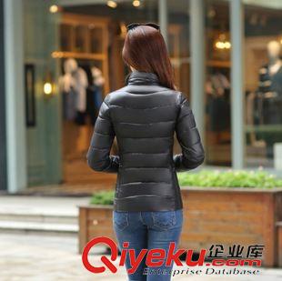 9月8號 2015冬季新款棉衣女韓版修身時尚立領(lǐng)糖果色輕薄短款羽絨服原始圖片3