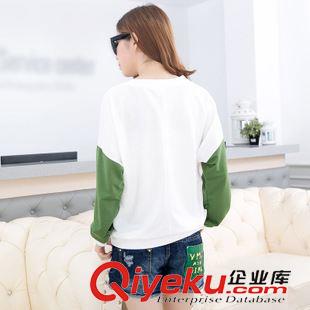 9月15 2015秋裝新款衛(wèi)衣女圓領(lǐng)韓版女裝套頭印花寬松長(zhǎng)袖上衣原始圖片3