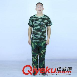 軍訓(xùn)迷彩服套裝 廠家直銷 大中學(xué)叢林海洋夏半袖速干軍訓(xùn)服迷彩服短袖套裝