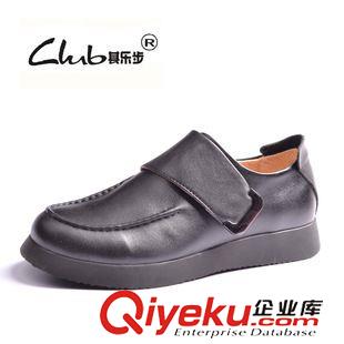 皮鞋 秋季新款外貿(mào)休閑潮男鞋批發(fā) 手工縫線套腳懶人鞋子 男士真皮皮鞋