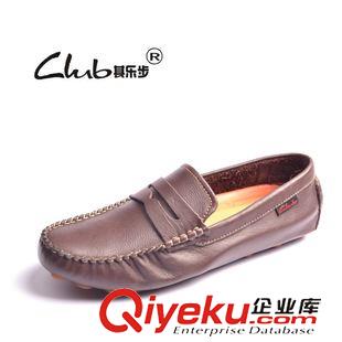 樂(lè)福鞋 2015熱銷(xiāo)新款真皮男鞋 豆豆鞋樂(lè)福鞋 男式休閑鞋批發(fā)外貿(mào)原單單鞋原始圖片2