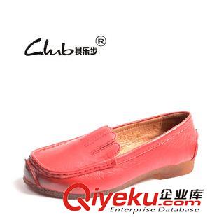 工作鞋 2015秋季新款時(shí)尚休閑女鞋 真皮皮鞋透氣品牌平底鞋 外貿(mào)單鞋批發(fā)原始圖片2