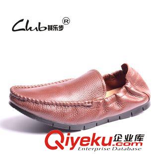 透氣鞋 2015熱銷新款真皮男鞋 豆豆鞋樂福鞋 男式休閑鞋批發(fā)外貿(mào)原單單鞋