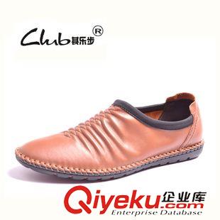 透氣鞋 2015秋季新款真皮品牌男鞋 歐美外貿(mào)頭層牛皮男單鞋 軟皮鞋子批發(fā)原始圖片2
