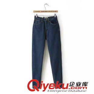 牛仔褲 現(xiàn)貨供應(yīng) 2015新款歐美AA高腰牛仔褲女 哈倫休閑長褲 低價批發(fā)原始圖片3