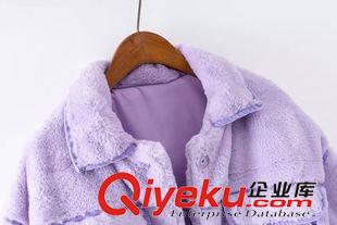 9月24號 周四上新 SB女裝 歐美風 201秋冬裝歐洲站新款倪妮同款小皮毛短外套 女上衣原始圖片2