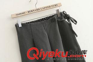 9月24號 周四上新 21-3秋季新款韓版潮品爆款扣子西褲潮褲時尚寬松顯瘦女裝休閑長褲原始圖片3