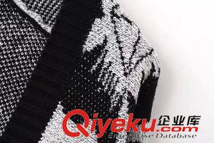 9月10號 周四上新 YP秋季新款韓國東大門時尚抽象提花兔毛混紡中長款開衫女毛衣外套原始圖片2