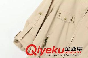 9月2號 周三上新 SB歐洲站2015歐美秋冬新款鉚釘夾克女裝時尚短款修身小外套上衣原始圖片3