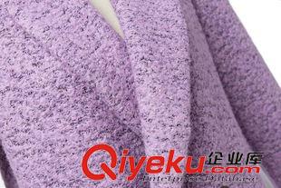 9月1號 周二上新 XP克拉戀人米朵唐嫣同款紫色大衣中長款繭型雙排扣羊毛呢子外套女原始圖片2