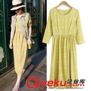 連衣裙 歐洲站2015夏季新款歐美ZAR@印花連衣裙性感修身吊帶裙休閑短裙女