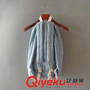 包包 歐美時尚dp美國AA雙肩包牛仔包學生背包時尚休閑包包男女情侶包原始圖片2