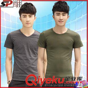 ◆一波+二波 秋季圓領(lǐng)長袖男士T恤招代理加盟純棉撞色男式t恤工廠貼牌承接訂單