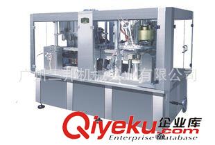 液體（粘稠液體）定量灌裝機(jī) 廣東高速灌裝封口機(jī) 4頭旋轉(zhuǎn)式灌裝封口機(jī) 脈動飲料灌裝封口機(jī)原始圖片3
