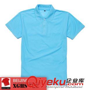 翻領(lǐng)短袖T恤 現(xiàn)貨空白純色廣告文化衫1800克翻領(lǐng)短袖純滌男款t恤衫可印企業(yè)標(biāo)