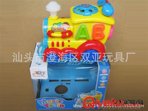 電動(dòng)車 供應(yīng) 電動(dòng)益智火車頭（帶音樂(lè)，燈光，動(dòng)作，積木）原始圖片2