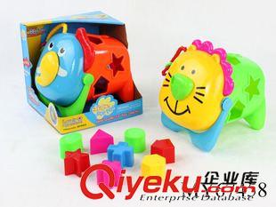 積木/自裝 兒童動腦動手益智玩具 新款動物益智積木桶 （考拉、獅子二款）原始圖片3