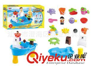 沙灘玩具 zp海貝星兒童沙灘玩具 海盜船沙灘桌 沙灘玩沙玩水戲水玩具原始圖片3
