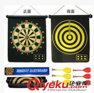未分類 真正廠家 雙面磁性飛鏢15寸超大飛鏢 安全卷簾式飛鏢靶 帶6鏢原始圖片2