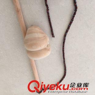 木質陀螺 熱銷推薦 大木制陀螺 傳統玩具健身陀螺 12cm懷舊玩具健身陀螺原始圖片3