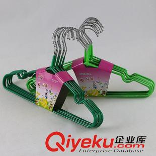 10月28號新品 1把10個(gè)裝兒童衣架凹槽防滑鋼絲浸塑衣?lián)问曦浽戳x烏百貨批發(fā)