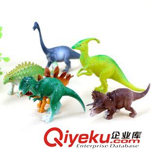 10月26號新品 新款兒童塑料玩具 6個袋裝恐龍模型 十元店貨源 義烏地攤百貨批發(fā)原始圖片2