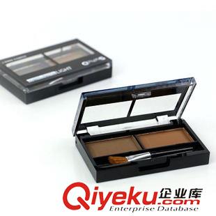 10月14號新品 雙色立體塑形眉粉防水防暈染時尚彩妝十元店貨源義烏精品批發(fā)