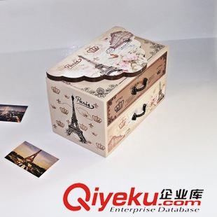 10月11號新品 歐式首飾盒 木質(zhì)收納盒 工藝品 十元精品店貨源 義烏日用百貨批發(fā)