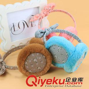 10月7號(hào)新品 韓版新款蝴蝶結(jié)點(diǎn)式耳罩 冬季毛絨保暖女生耳暖 10元店貨源百貨原始圖片3