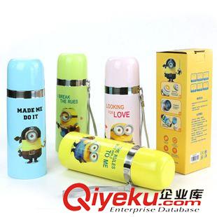 10月3號(hào)新品 廠家直銷不銹鋼雙層保溫杯子 冬季卡通子彈頭水杯 10元店貨源百貨原始圖片3