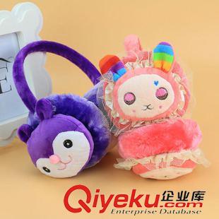 耳暖 冬季時尚保暖毛絨卡通耳罩 女生耳暖 10元店貨源百貨 淘寶熱賣原始圖片2