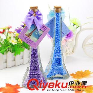 水晶/玻璃工藝品 熱銷款埃菲爾塔許愿瓶 工藝品禮品 十元店貨源義烏精品批發(fā)