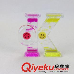 水晶/玻璃工藝品 新款亞克力OK油漏 雙色滴油擺件 十元店貨源 地?cái)偘儇浥l(fā)原始圖片3