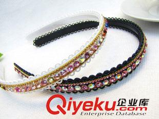 頭飾 新款女士頭飾 韓版時尚水鉆發箍 9.9 十元店貨源 義烏精品批發原始圖片2