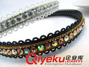 頭飾 新款女士頭飾 韓版時尚水鉆發箍 9.9 十元店貨源 義烏精品批發原始圖片3