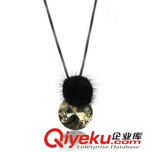 毛衣鏈 民族風(fēng)陶瓷掛件長款項鏈?zhǔn)止で锒瑥?fù)古毛衣鏈 十元店精品 義烏批發(fā)