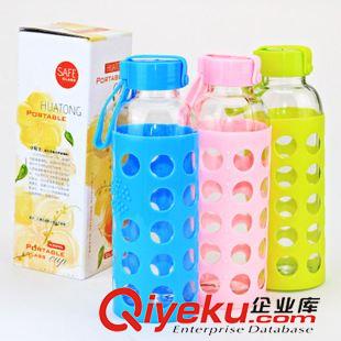熱銷爆款 新款彩色網(wǎng)格玻璃杯 便攜式防燙水杯 義烏十元地攤杯子批發(fā)原始圖片3