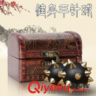運動健身 實心手球保健球am球把玩健身球老年老人手轉球手掌手玩手握球木原始圖片3