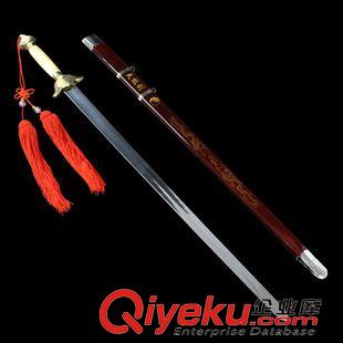 武術太極 木柄武術劍表演軟劍太極劍響劍晨練健身老年練功不銹鋼女士未開刃原始圖片2