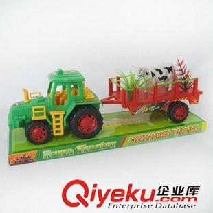 玩具車類 供應(yīng)慣性農(nóng)夫拖頭載動物，慣性玩具車，玩具農(nóng)夫拖頭車