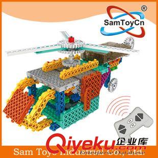 玩具飛機類 SM245259 2合1 106PCS運輸式飛機+直升飛機 四通ykfj積木套裝