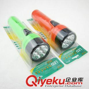 2015年8月新品 YH-107充電電筒 家用  照明電筒 義烏 10元店 9元9 十元店 批發(fā)原始圖片2