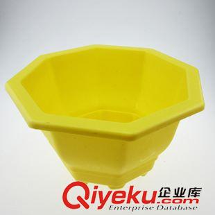 2015年7月新品 八角棱形花盆 塑料制品 義烏小商品 二元批發(fā) 家居 兩元百貨