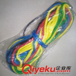 日常家居用品 圓形行李繩 鉤織彩色車繩  車繩批發(fā) 兩元批發(fā) 百貨批發(fā)