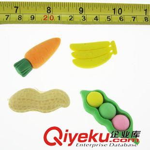 辦公文具 袋裝4個水果橡皮 文具擦 學生橡皮 創(chuàng)意橡皮 義烏 二元 2元批發(fā)原始圖片2