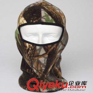 抓絨保暖  戶外軟裝備頭套 仿生迷彩抓絨單層保暖狩獵叢林頭套批發現貨供應原始圖片3