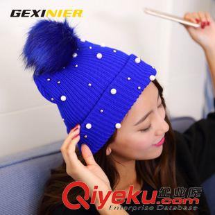 15年秋冬新品 批發2015秋冬帽子女士韓版潮毛線帽保曖親子帽冬天針織帽