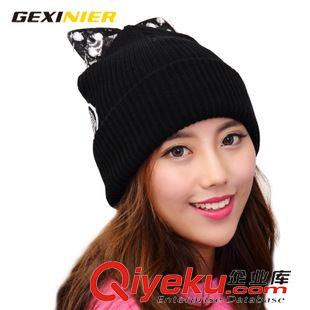 兒童帽 低價(jià)批發(fā)帽子男韓版潮冬天女士毛線帽 個(gè)性親子帽兒童帽百搭保曖